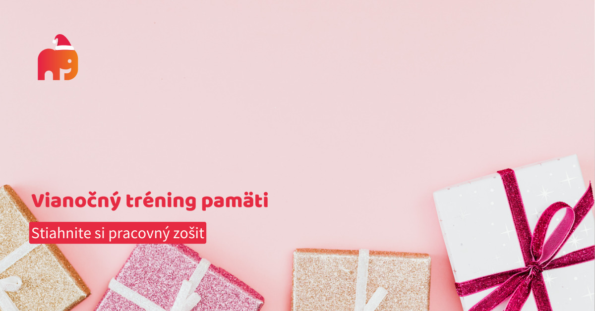 [PRACOVNÝ ZOŠIT] ZDARMA: Vianočný tréning pamäti